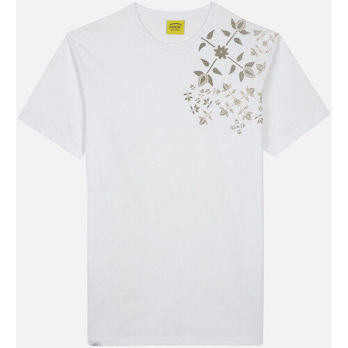 Vêtements Homme T-shirts manches courtes Oxbow Tee shirt manches courtes graphique TASTA Blanc