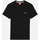 Vêtements Homme T-shirts manches courtes Oxbow Tee shirt uni logo imprimé poitrine TERONI Noir