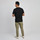 Vêtements Homme T-shirts manches courtes Oxbow Tee shirt uni logo imprimé poitrine TERONI Noir