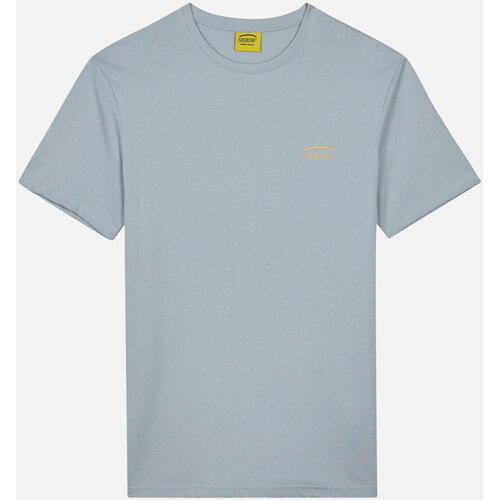 Vêtements Homme T-shirts manches courtes Oxbow Tee shirt Flowers manches courtes graphique TUMURAI Bleu