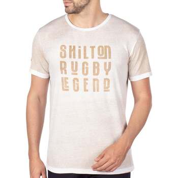 Vêcollarless Homme T-shirts manches courtes Shilton T-shirt vintage rugby 