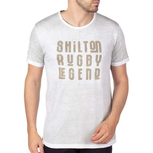 Vêsuit Homme T-shirts Gelb manches courtes Shilton T-shirt vintage rugby 