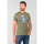 Vêtements Homme T-shirts & Polos Le Temps des Cerises T-shirt ray kaki imprimé Vert