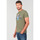 Vêtements Homme T-shirts & Polos Le Temps des Cerises T-shirt ray kaki imprimé Vert