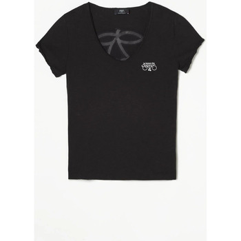 Vêtements Femme T-shirts & Polos Pantalon Chino Dyli5 Roseises T-shirt isabella noir Noir