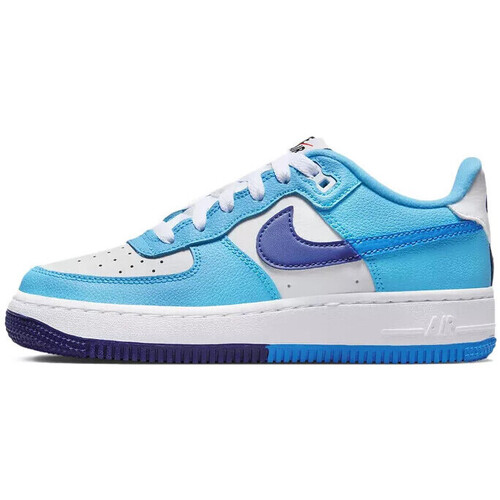 Chaussures AO2918-102 Baskets basses Tan Nike AIR FORCE 1 LV8 2 Junior Multicolore