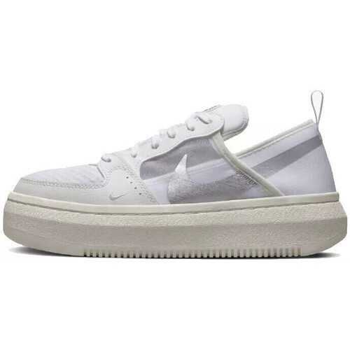 Chaussures Femme Baskets basses brown Nike COURT VISION ALTA Blanc