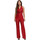 Vêtements Femme Combinaisons / Salopettes La Modeuse 69421_P161558 Rouge