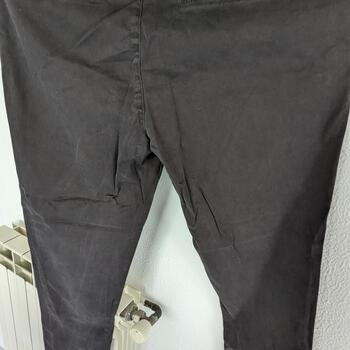 DDP Pantalon toile taille basse chino Noir