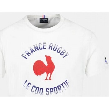 Vêtements T-shirts & Polos Le Coq Sportif T-SHIRT BLANC UNISEXE FANWEAR Blanc