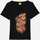 Vêtements Femme T-shirts manches courtes Oxbow Tee-shirt imprimé  TRIUMPH Noir