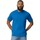 Vêtements T-shirts manches longues Gildan Softstyle Bleu