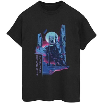 Vêtements Femme T-shirts manches longues Dc Comics Batman Gotham Guardians Noir
