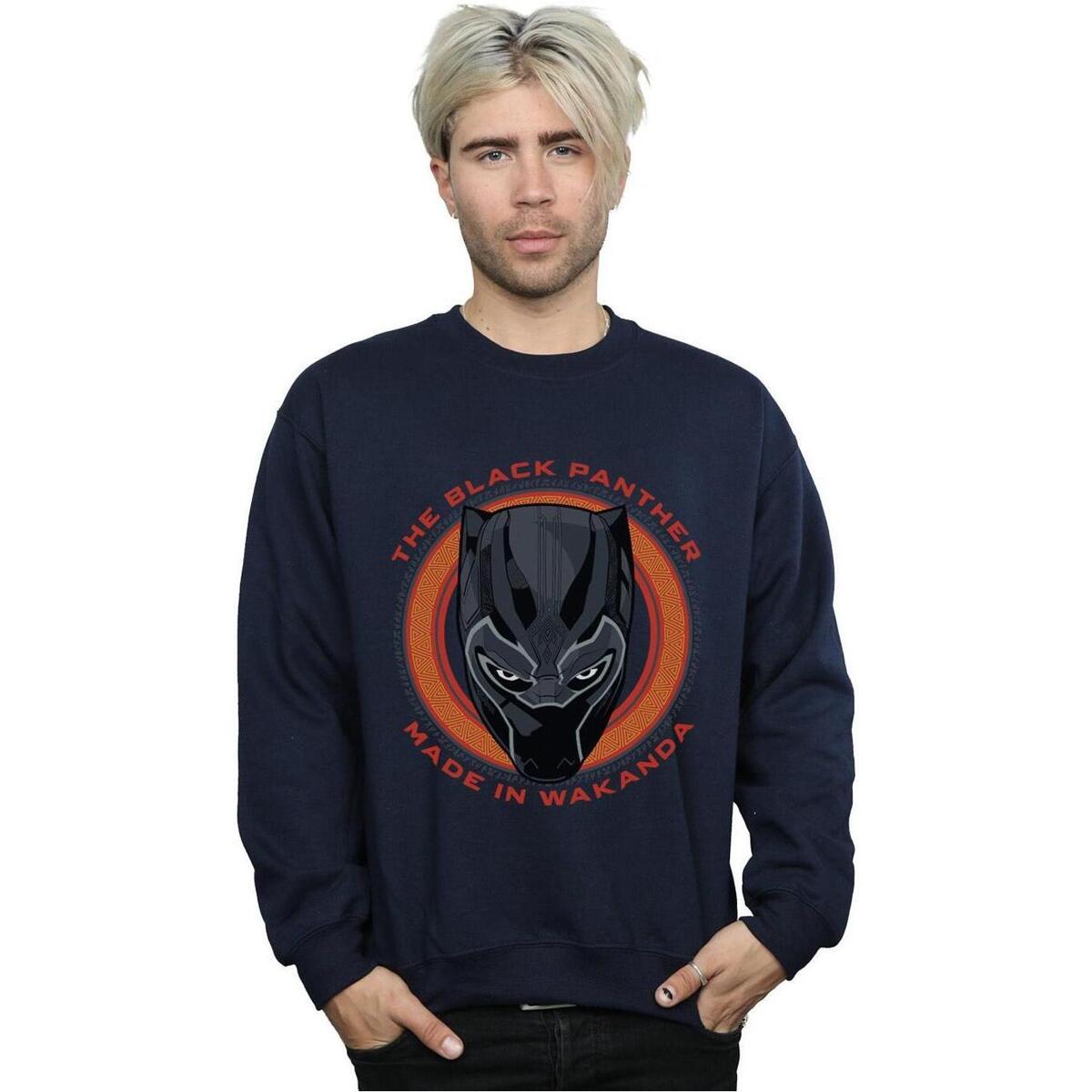 Vêtements Homme Sweats Marvel Black Panther Made in Wakanda Red Bleu