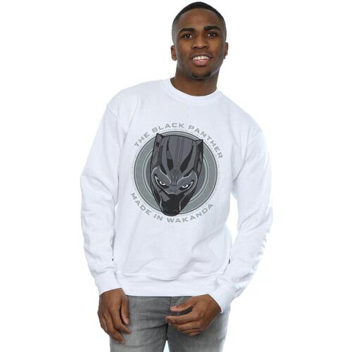 Vêtements Homme Sweats Marvel Black Panther Made in Wakanda Blanc