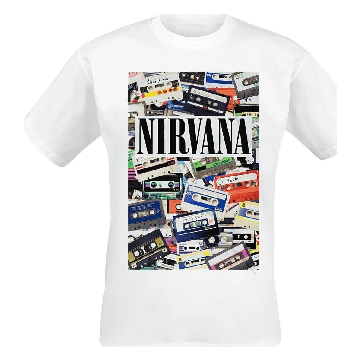 Vêtements T-shirts manches longues Nirvana PH1991 Blanc
