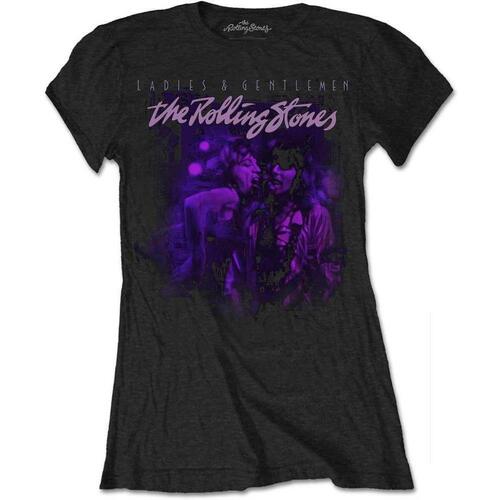 Vêtements Femme T-shirts manches longues The Rolling Stones  Noir