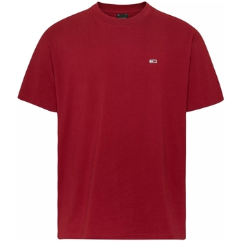 Vêtements Homme T-shirts & Polos Schwarz Tommy Jeans T Shirt homme  Ref 61917 XMO Rouge Rouge