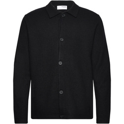 Vêtements Homme Sweats Selected Slhreason Ls Knit Boiled Wool Cardigan W Noir