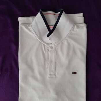 Vêtements Homme Polos manches courtes Tommy Hilfiger Tommy Hilfiger-Polo Chemises homme T-XL Blanc