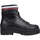 Chaussures Femme Bottines Tommy Hilfiger corporate outdoor boot Noir
