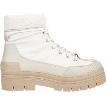 Chaussures Femme Bottines Tommy Hilfiger monogram outdoor boot Blanc