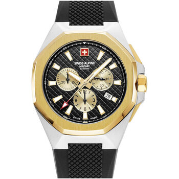 Swiss Military 7040.1137 Homme Montres Analogiques Swiss Alpine Military Swiss Military 7005.9847, Quartz, 42mm, 10ATM Argenté