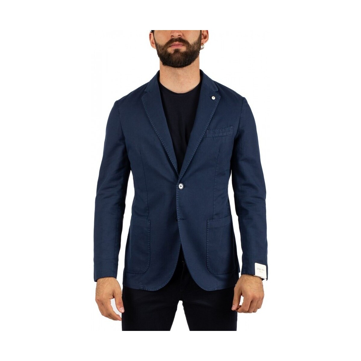 Vêtements Homme Vestes / Blazers Lbm BLAZER HOMME Bleu