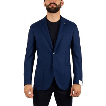 Vêtements Homme Vestes / Blazers Lbm BLAZER HOMME Bleu