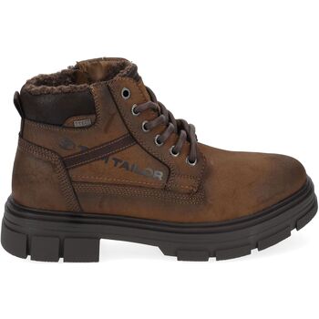 Chaussures Homme Boots Tom Tailor 6380080002 Bottines Marron