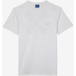 Vêtements Homme T-shirts manches courtes Oxbow Tee shirt manches courtes graphique TUMURAI Blanc