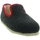 Chaussures Chaussons Chausse Mouton TWEED EXTERIEUR Noir