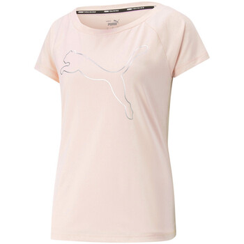 Vêtements Femme T-shirts manches courtes Puma 522420-66 Rose
