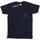 Vêtements Femme T-shirts map manches longues Marvel Black Panther Black On Black Chest Print Bleu