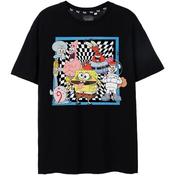 Vêtements Homme T-shirts manches courtes Spongebob Squarepants NS7413 Noir