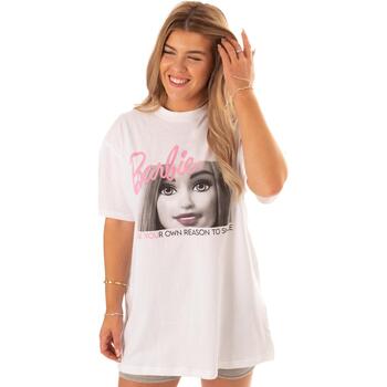 Vêtements Femme T-shirts manches courtes Dessins Animés Be Your Own Reason To Smile Blanc
