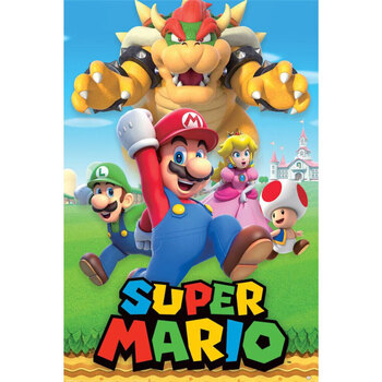 Maison & Déco Affiches / posters Super Mario Bros TA11369 Multicolore