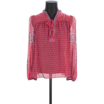 Vêtements Femme Débardeurs / T-shirts sans manche Ulla Johnson Blouse en soie Rouge