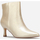 Chaussures Femme Bottines La Modeuse 69484_P161687 Doré