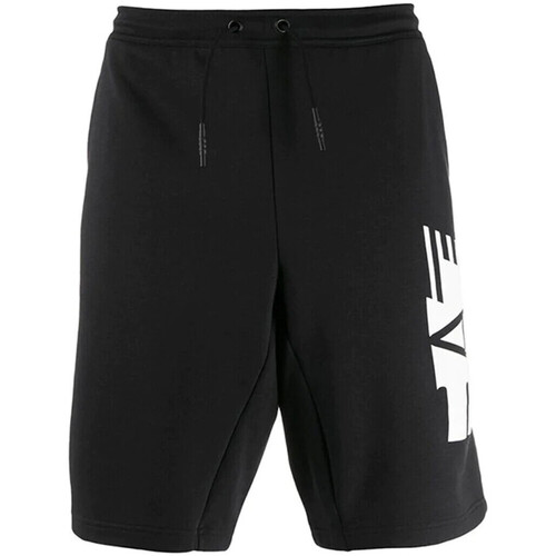 Vêtements Homme Shorts / Bermudas trainers emporio armani x3x126 xn029 q495 blk blk blk platino Short Noir