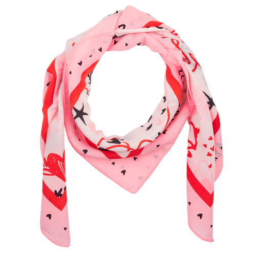 Accessoires textile Femme Echarpes / Etoles / Foulards Aldo smeraldo LOVEPRINTS Rose / Rouge