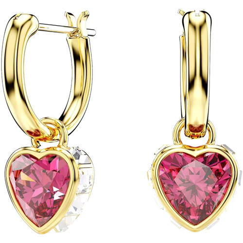 Swarovski Boucles d'oreilles pendantes Stilla coeur rouge Jaune - Montres &  Bijoux Boucles d'oreilles Femme 99,00 €