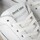 Chaussures Homme Baskets mode Devid Label Sneaker En Nappa Et Daim Blanc
