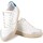 Chaussures Homme Baskets mode Devid Label Sneaker En Nappa Et Daim Blanc