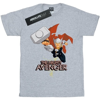 Vêtements Femme T-shirts manches longues Marvel Thor The Mighty Avenger Gris