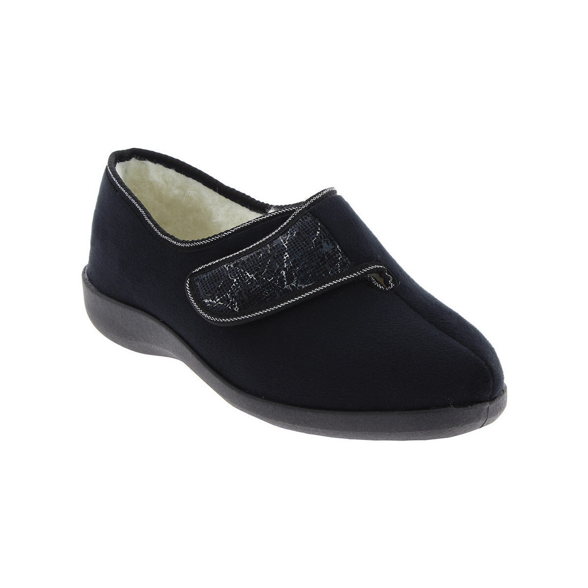 Chaussures Femme Chaussons Fargeot Chaussons TOTICHIC Noir