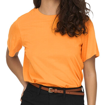 Vêtements Femme T-shirts manches courtes JDY 15292431 Orange