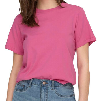 Vêtements Femme T-shirts manches courtes JDY 15292431 Rose