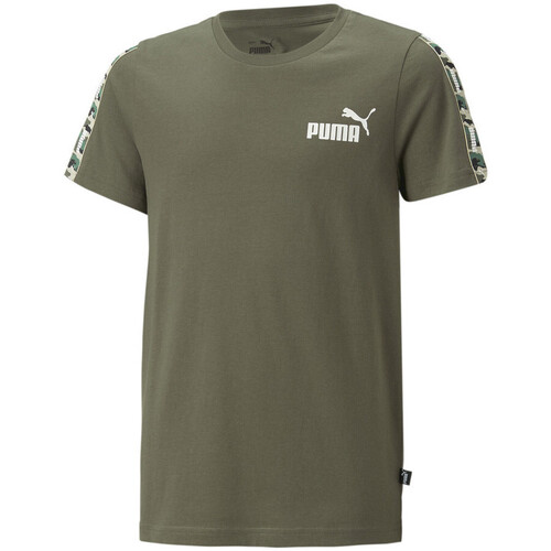 Vêtements Garçon T-shirts manches courtes Puma 673234-73 Vert