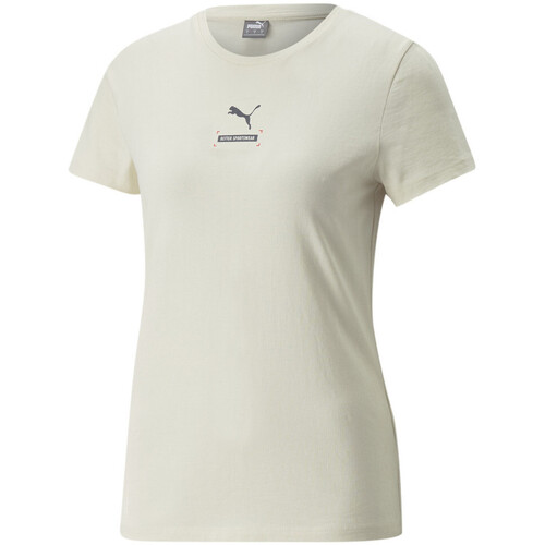 Vêtements Femme T-shirts & Polos Puma 670040-99 Blanc